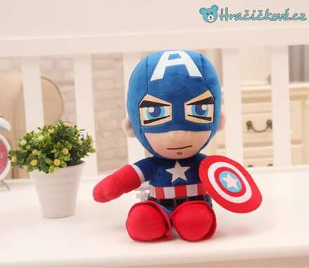 Plyšový Avengers 20cm - Spiderman, Ironman, Kapitán amerika (Avengers) 