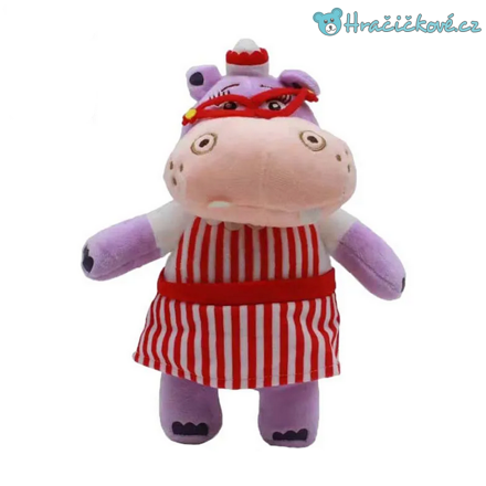 Plyšový hroch Hallie z pohádky Doktorka Plyšáková (Doc McStuffins)
