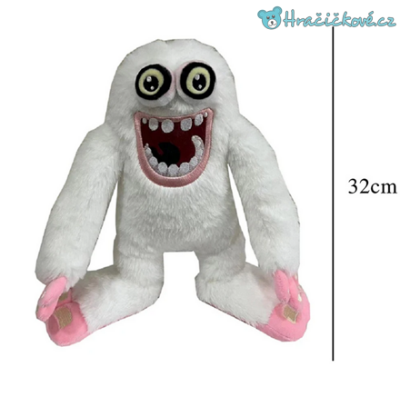  Plyšové hračky ze hry My Singing Monsters (zpívající příšerky)