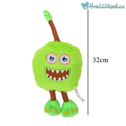  Plyšové hračky ze hry My Singing Monsters (zpívající příšerky)