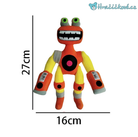  Plyšové hračky ze hry My Singing Monsters (zpívající příšerky)
