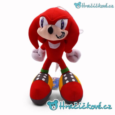 Plyšák ze seriálu Dobrodružství Ježka Sonica / Knuckles the Echidna