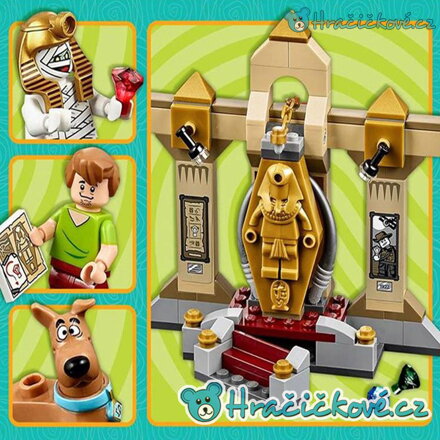 Scooby Doo museum, 109 dílků (stavebnice typu Lego)