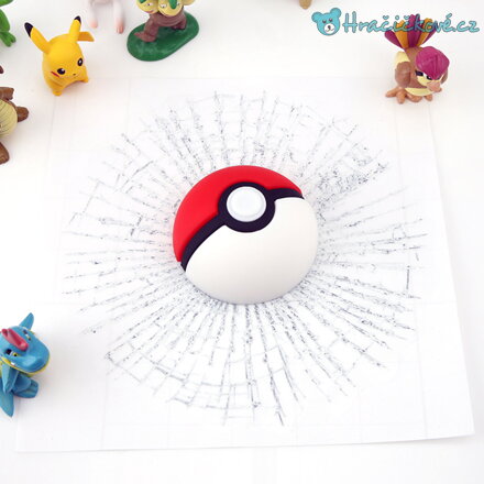 3D zábavná samolepka Pokemon Go na auto