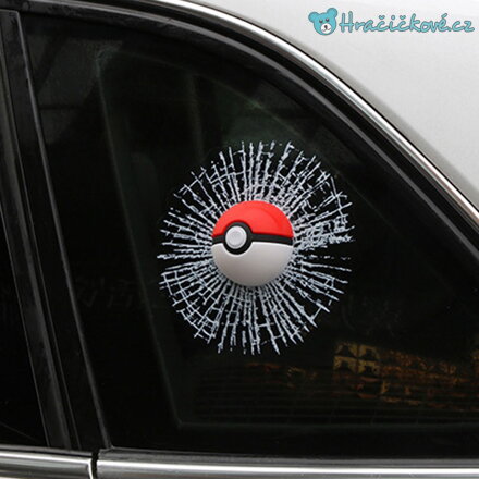 3D zábavná samolepka Pokemon Go na auto