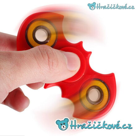 Populární antistresová hračka Fidget spinner ve tvaru Batman