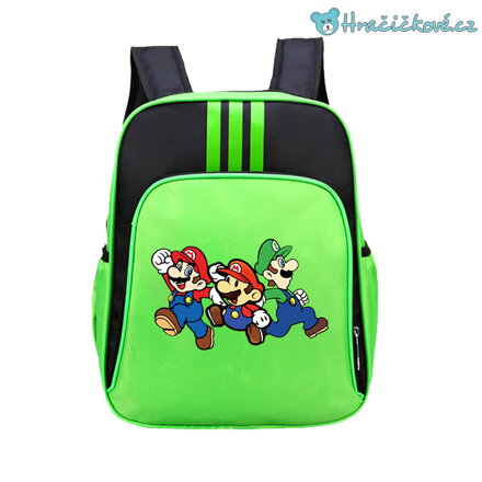 Dětský batoh (batůžek) s motivem Super Mario, 5 barev, Typ 3