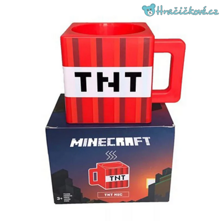 Hrneček Minecraft / TNT, 5 druhů