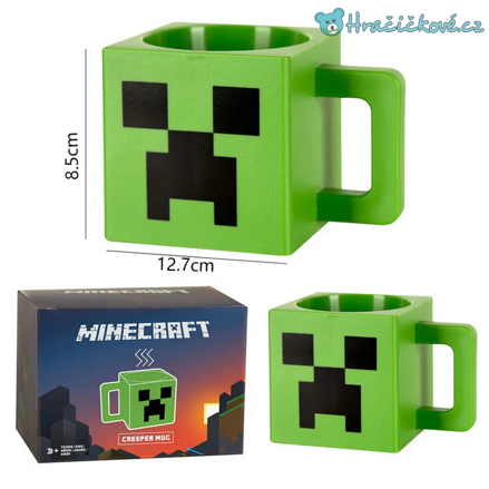 Hrneček Minecraft / TNT, 5 druhů