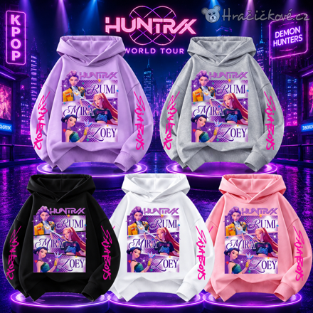 Mikina K-Pop Lovkyně démonů Demon Hunters | Dětská mikina Huntrix