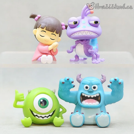 Figurky Příšerek s.r.o. 4 kusů (Monsters University)