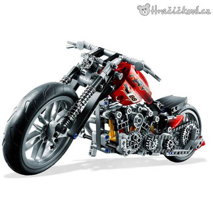 Motorcycle Technic Harley-Davidson | Stavebnice motorka Harley-Davidson 378 dílků