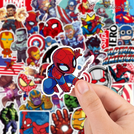 Samolepky 100 ks Marvel (Avengers)