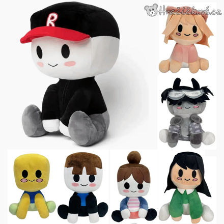 Plyšové hračky Roblox, 8 typů