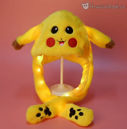 Legrační čepice Pokémon Pikachu