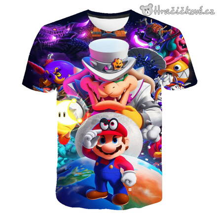 Dětské tričko Super Mario, typ 3