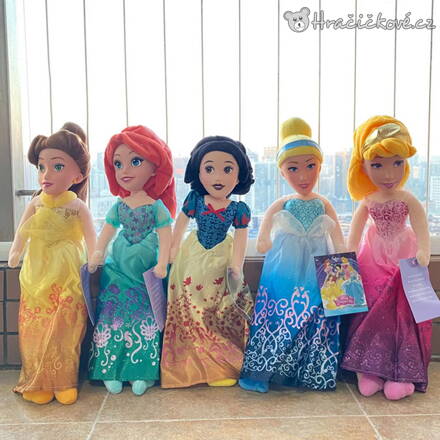 Panenky princezen 20cm, 5 typů