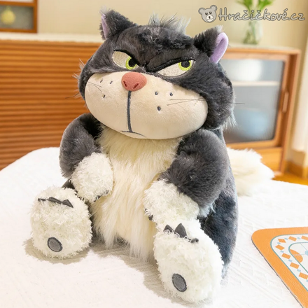  Plyšová kočka Lucifer Cat, vel. 30cm