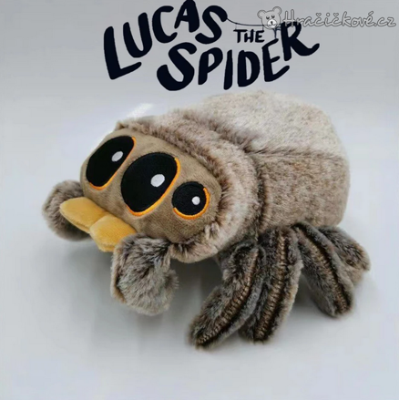 Plyšový pavouk Lucas Spider 15 cm | Roztomilý plyšák pavouček pro děti