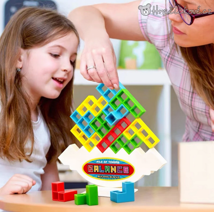 Zábavná hra Tetra Tower Game, 48ks
