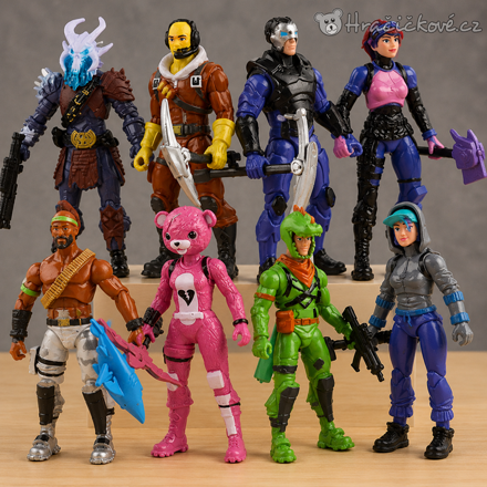 Figurky Fortnite 8 ks | Sada herních figurek Fortnite, typ 1