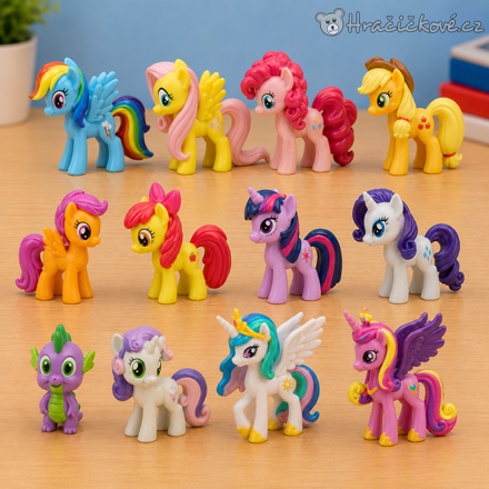 Figurky My Little Pony | Sada 12 figurek poníků My Little Pony