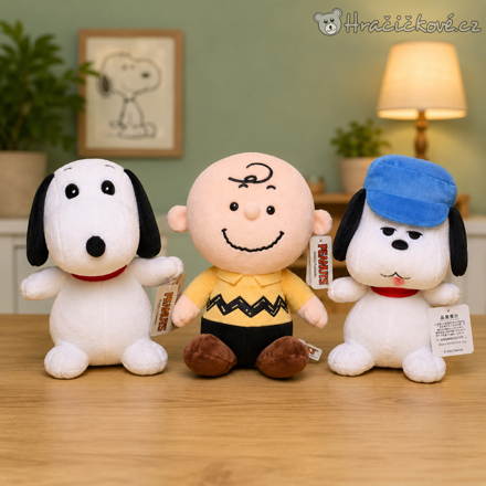 Plyšáci Snoopy a Charlie Brown 20 cm | Plyšová hračka Peanuts na výběr