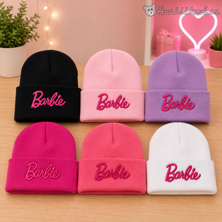 Zimní čepice Barbie  | Dětská zimní čepice Barbie
