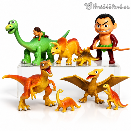 Akční figurky Hodný dinosaurus 8 ks | Figurky Good Dinosaur