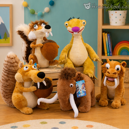 Plyšáci z pohádky Doba ledová Ice Age 20/25 cm | Plyšové hračky pro děti