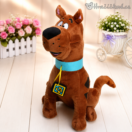 Roztomilý plyšový Scooby Doo 35 cm | Plyšák Scooby-Doo pro děti