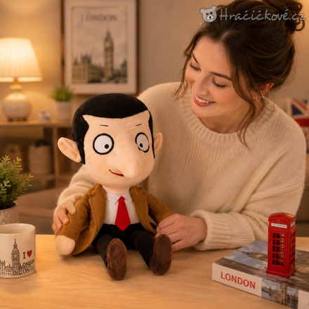 Plyšový Mr. Bean 30 cm | Roztomilý plyšák Pan Bean pro děti
