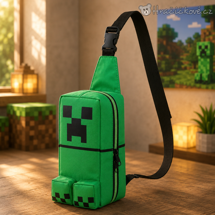 Taška přes rameno Minecraft | Dětská taška Minecraft přes rameno