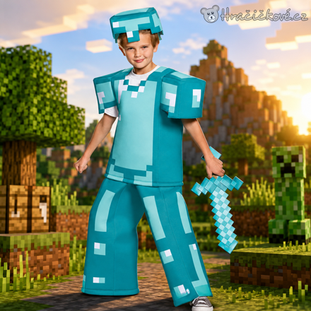 Karnevalový kostým Minecraft, typ 2