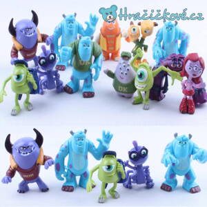 Figurky Příšerek s.r.o. 12 kusů (Monsters University)
