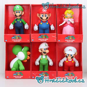 Figurky ze hry Super Mario Bros, 23cm