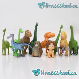 Figurky z pohádky Hodný dinosaurus (Good Dinosaur), 12ks