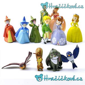 12 figurek z pohádky princezna Sofie (Sofia)