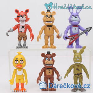 Figurky Five Nights At Freddy's, 6 ks (3 sety)