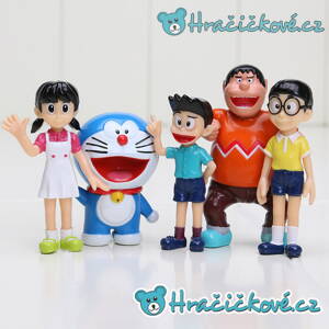 Figurky ze seriálu Doraemon, 5ks