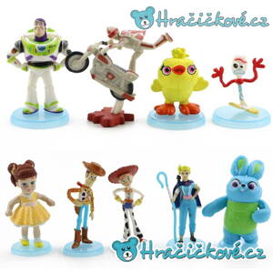 Figurky z pohádky Toy Story 4, vel. 5-8cm, 9 ks