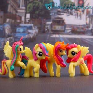 Krásní barevní poníci 4ks (My Little Pony)