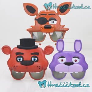 Brýle ze hry Five Nights at Freddy's (karnevalová maska)