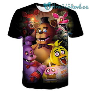 Tričko z oblíbené hry Five Nights at Freddy's - typ 1