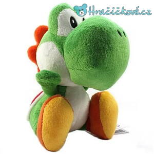 Dráček plyšový Yoshi Super Mario Bros