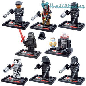 Star Wars figurky, 8ks (stavebnice typu Lego)
