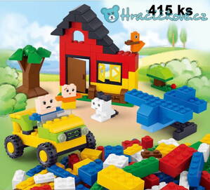 Stavebnice Bricks 415 dílků (stavebnice typu Lego)