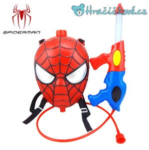 Spiderman batoh na vodu s vodní pistolí