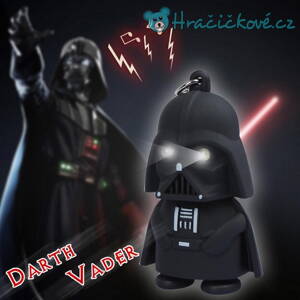 Svítící LED klíčenka Darth Vader (hračky Hvězdné války)