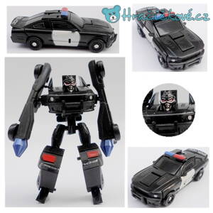 Transformers - změna policejního auta na robota